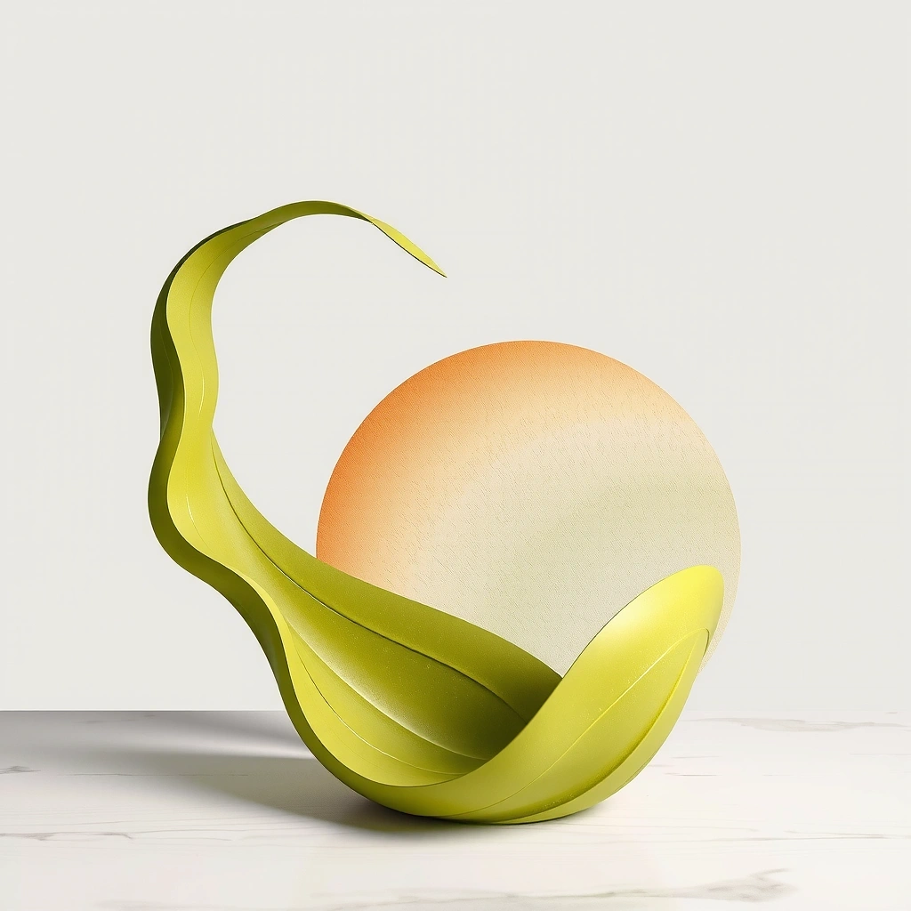 Abstract botanical texture